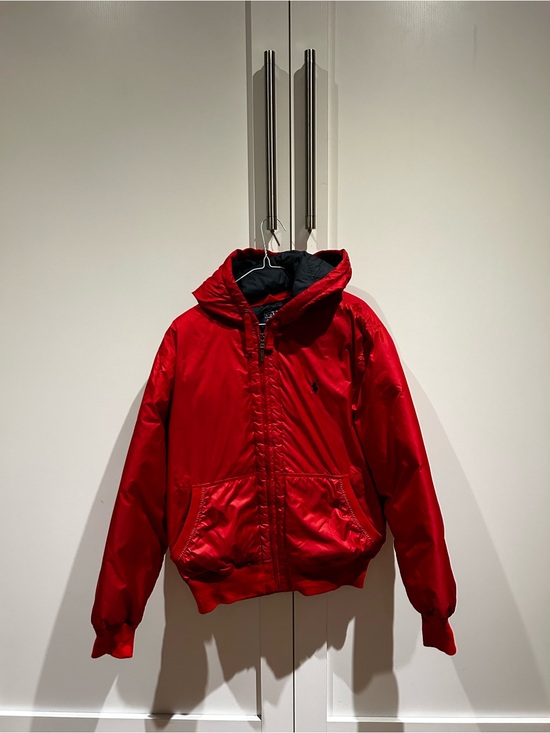 Ralph Lauren Other - Ralph Lauren Red Hooded Puffer Jacket